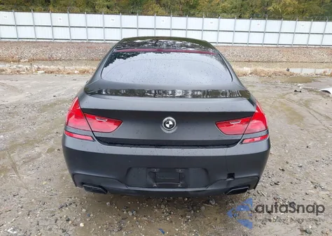 2013 BMW 650I Gran Coupe из США, поврежденный, VIN WBA6B2C55DD128236